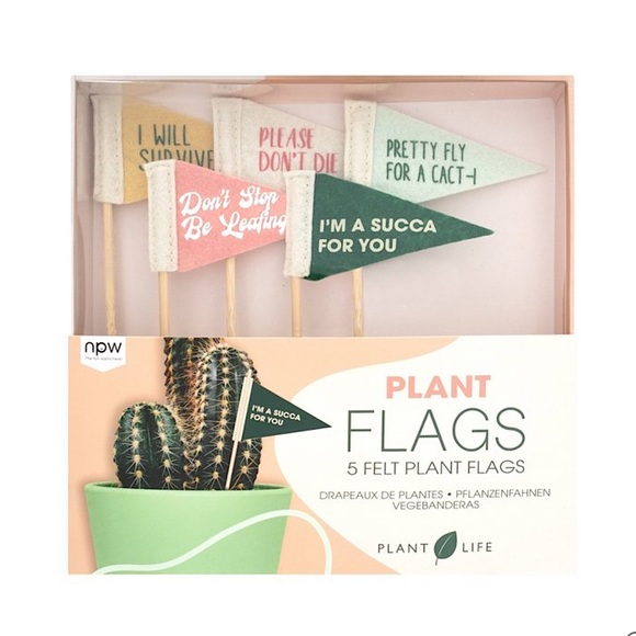 npw x target Other - Adorable plant flags NEW in box
